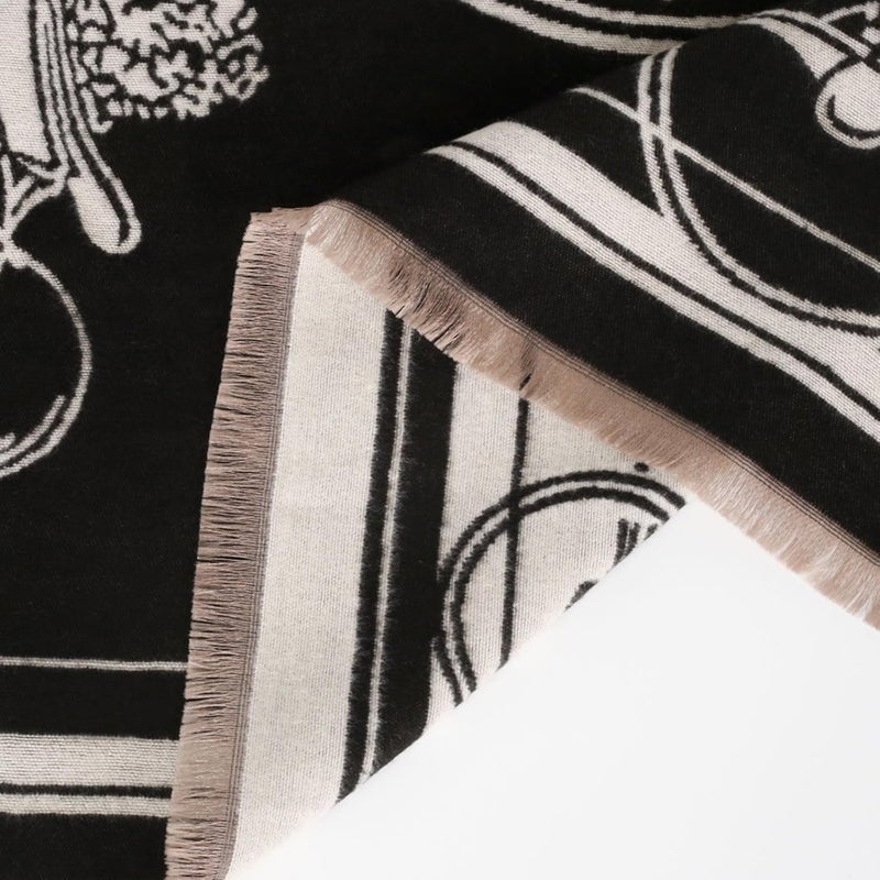 EXTREE Scarfs for Women Pashmina Silky Shawl Wrap for Evening Dressing Blanket Open Front Poncho Cape - Image 3